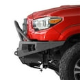 thumbnail image 6 of Hooke Road Fit 2016-2023 Toyota Tacoma Steel Front Bumper With Winch Plate Black, 6 of 13