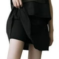 thumbnail image 3 of Jupe de Sport de Tennis pour Femmes, Mini-Jupe Athlétique à Séchage Rapide avec Short Intégré, 3 of 6