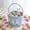 Blue, variant on Uuiauoio Easter Basket for Boys and Girls, Adorable Bunny Basket for Easter Egg Hunts, Soft & Safe Baby’s First Easter Basket, Sturdy Cotton Rope Empty Gift Basket, Festive Décor