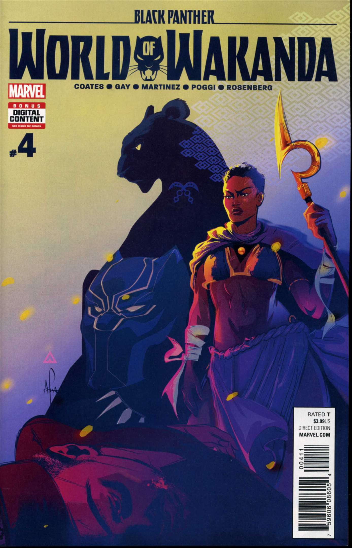 Cover of Black Panther: World of Wakanda #4