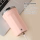 thumbnail image 3 of Taza mezcladora eléctrica Inteprter de Acero inoxidable elegante y versátil con agitación automática Teteras blanco lechoso, 3 of 6