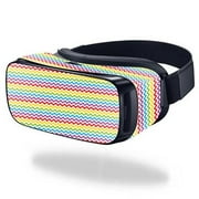 MightySkins SAGEVR-Candy Chevron Skin for Samsung Gear VR Original Cover Wrap Sticker - Candy Chevron