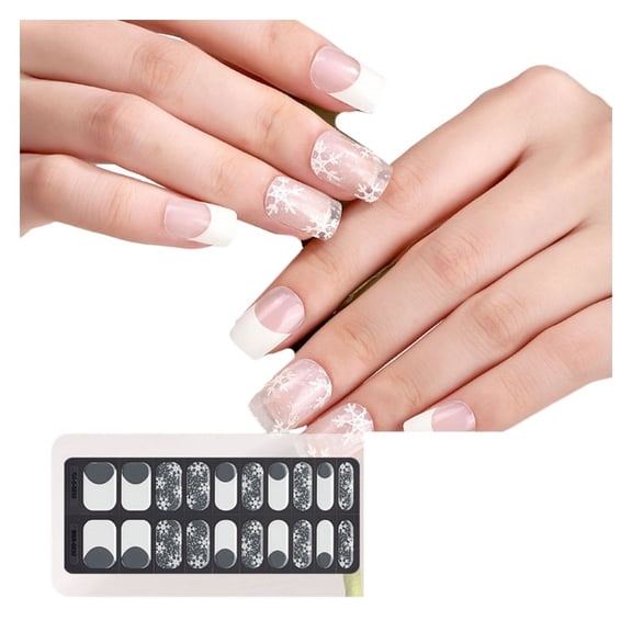 Yiran 20-Finger UV Gel Nail Sticker Box, BSS0232