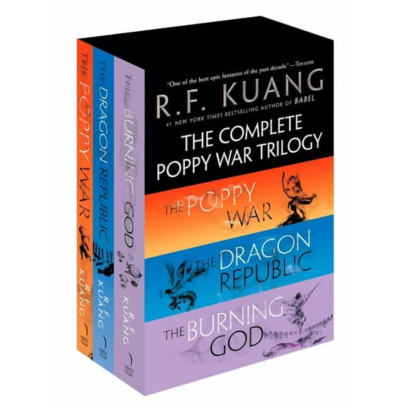 Poppy War The Complete Poppy War Trilogy Boxed Set: The Poppy War / The Dragon Republic / The Burning God, (Paperback)