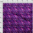 thumbnail image 3 of oneOone Cotton Poplin Violet Fabric Abstracts Sewing Material Print Fabric By The Yard 42 Inch Wide, 3 of 5