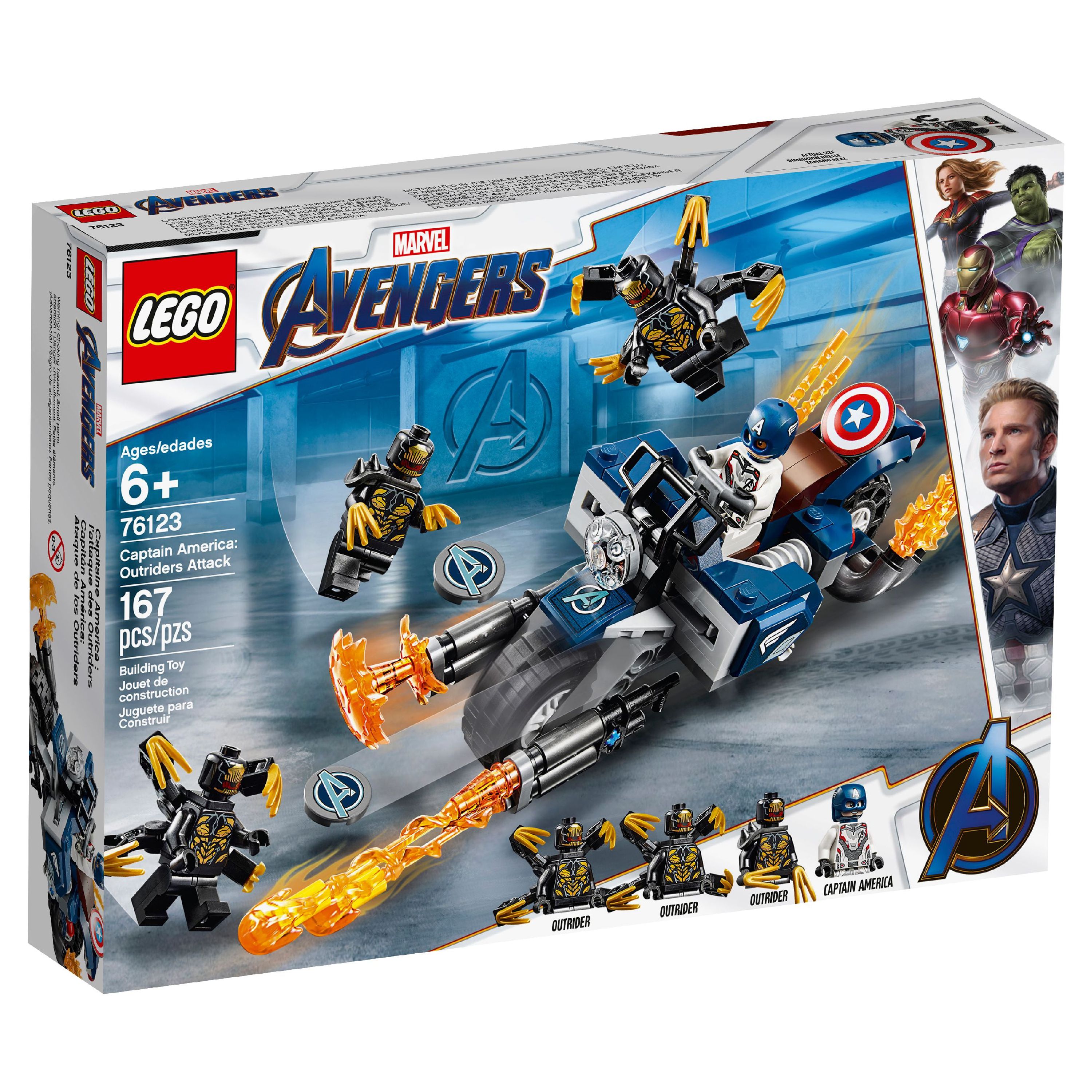 LEGO Marvel Avengers Captain America: Outriders Attack 76123 - image 5 of 8