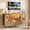 Yellow Oak, variant on Homieasy RGB LED TV Stand with Power Outlet, 45" Entertainment Center with 8 Storage Drawers & Cabinets, Vanity Storage Cabinet ,Media Console Fits 30"-55" TVs for Living Room Bedroom,Yellow Oak
