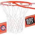 thumbnail image 1 of Basketball Net Replacement Heavy Duty - 12 Loops, Professional All Weather Anti Whip Nets, Fits Standard Indoor or Outdoor Rims - Premium Basketball Accessories - Hoop Net, 1 of 8