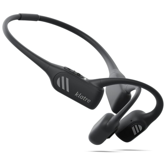 Ear Bone Conduction Headphones Bluetooth 5.2, Sweatproof, Water Resistant, 8H Playtime, Dual ENC Mic, Secure Fit for Sports, Fast Charging, IP55 Waterproof Gray/Green/Red Shipped Randomly