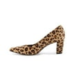 thumbnail image 2 of Walking Cradles Wc Samantha Women Pump Shoe In Leopard Calf Hair, 2 of 5