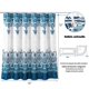 thumbnail image 3 of ZHAOCHENG Cortina de Ducha, Cortinas de Ducha Fabricadas con Tela antimoho y antibacteriana y Lavables a máquina, Adecuadas para Cocina y baño (180 x 180 cm), 3 of 5