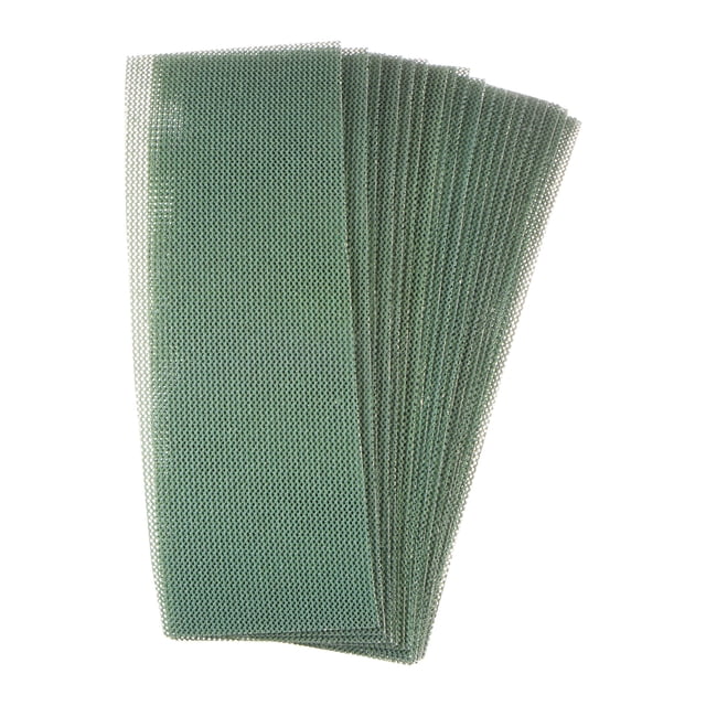 20 Piezas de Hojas de Malla de Lija de Grano 120, 2-3/4" X 8", para Lijar en Húmedo o en Seco, Almohadillas Abrasivas para Pulir y Moler Automóviles, Yeso y Metal.