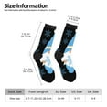 thumbnail image 2 of Haiem Christmas Gnome Snowflake Pattern Crew Socks – Soft & Durable Moisture-wicking Socks, Stay-Up Fit for Business, Work, and Casual Wear Size 5-11, 2 of 6