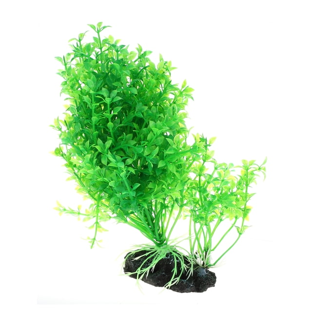 Planta acuática Artificial para Decoración de pecera Unique Bargains 7.87 Verde