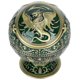thumbnail image 5 of Cenicero vintage resistente al viento de bronce con forma de globo y dragón volador con tapa, decoración del hogar, manualidades, 5 of 15