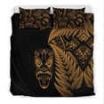 thumbnail image 4 of New Zealand Haka Rugby Maori Bedding Set Silver Fern Vibes Gold LT8, 4 of 6