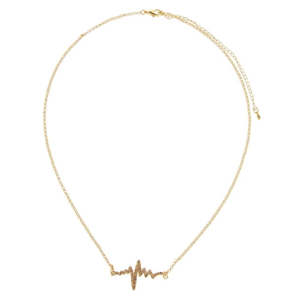 Collar colgante Zulema Cadena Mujer Joyería Dorado-Amarillo 10