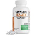 thumbnail image 1 of Suplemento Bronson Vitamina K2 (MK7) con D3 5000 UI 250 cápsulas, 1 of 6