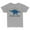 Heather Grey, variant on TeesAndTankYou Menora-saurus Hanukkah Toddler Kids T-Shirt 2T Light Blue
