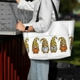thumbnail image 6 of Defioc Leopard Gnomes Pattern Beach Bag for Women - Large Beach Tote Bag Waterproof Sandproof Swim Pool Bag Everyday Bag Handbags with Zipper, 6 of 6