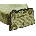thumbnail image 3 of USA North Dakota State Map Wooden Magnet Souvenir Fridge Magnet Gift, 3 of 4