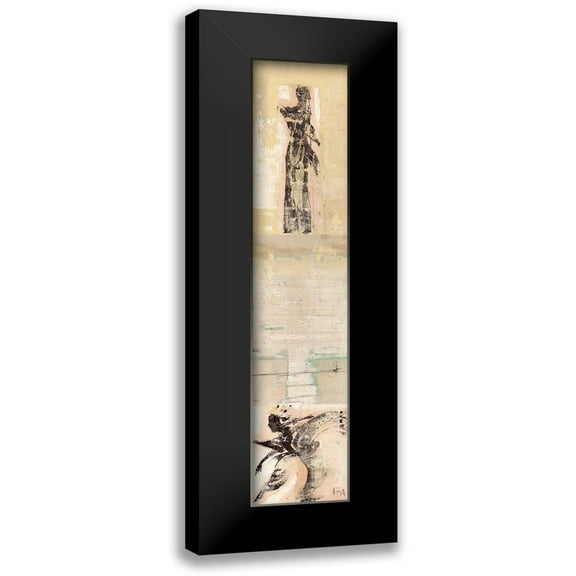 Richter-Armgart, Rose 6x14 Black Modern Framed Museum Art Print Titled - Oslo II