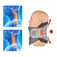 thumbnail image 4 of Adjustable Cotton Neck Traction Brace with Cervical Support & Rear Neck Compression Massage - Gray/White Optional, Includes Pump and Instruction Manual, 262g Item Weight, 22x19x17cm Package Size, 4 of 6