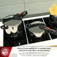 thumbnail image 3 of MAGEFESA Practika Plus 4.2 and 6.3 Quart  Stainless Steel Stovetop Pressure Cooker Set, 3 of 8