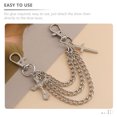 thumbnail image 3 of par de cadenas para zapatos, adornos para zapatos, joyería, abalorios para cordones de zapatos para hombres y mujeres., 3 of 7