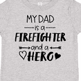 thumbnail image 4 of Inktastic My Dad is a Firefighter and a Hero Boys or Girls Toddler T-Shirt, 4 of 5