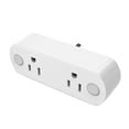 thumbnail image 1 of Dodocool 2 in 1 Smart Plug Socket Wireless Dual Power Socket with APP and Voice Control Timing Switch Overload Protection Compatible with Home IFTTT 15A, 1 of 1