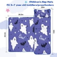 thumbnail image 5 of Halloween Ghosts Bats Stars and Boo Toddler Nap Mats for Kids Preschool,50"x20" Sleeping Mat Bag or Kids,Toddler Sleeping Bag,Toddler Nap Mat or Daycare, 5 of 6