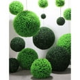 thumbnail image 2 of 5/7/9/11 inch Topiary Ball Artificial Plant Faux Boxwood Balls 8 Layers Leaves UV Resistant Garden Spheres Decorative For Backyard, Balcony Porch, Wedding and Home Decor, 2 of 8