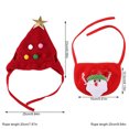 thumbnail image 4 of Greeniant Gorro navideño de invierno para mascotas de tamaño pequeño, babero, toalla para Saliva, accesorios de decoración para fiestas y vacaciones, Ropa para mascotas No.02 Greeniant PT000595-02, 4 of 6