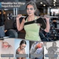 thumbnail image 2 of Shoulder Ice Pack Cold Therapy - Rotator Cuff Cold Therapy, Reusable Heated Cooling Compression Wrap, Pain Relief Shoulder Supportl, 2 of 5