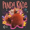 thumbnail image 2 of Men's Turning Red Panda Rage Mei Lee Graphic Tee Charcoal Heather Large, 2 of 5