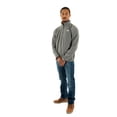 thumbnail image 4 of Campera de fleece Glacier Quarter Zip gris talla L de The North Face, 4 of 7