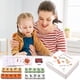 thumbnail image 1 of onlyliua Liquidación de Rebajas de Hoy Juegos de Vocabulario para Niños Juegos de Mesa Enseñanza Del Inglés Tarjetas de Iluminación Educación Temprana Rompecabezas Bloques de Construcción Juguetes, 1 of 7