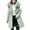 Green Winter Coats, variant on Juebong Women's Long Warm Winter Coat Windproof Thickened Hooded Puffer Jacket Outdoor Parka Down Coats with Faux Fur Hood Gray,XXL