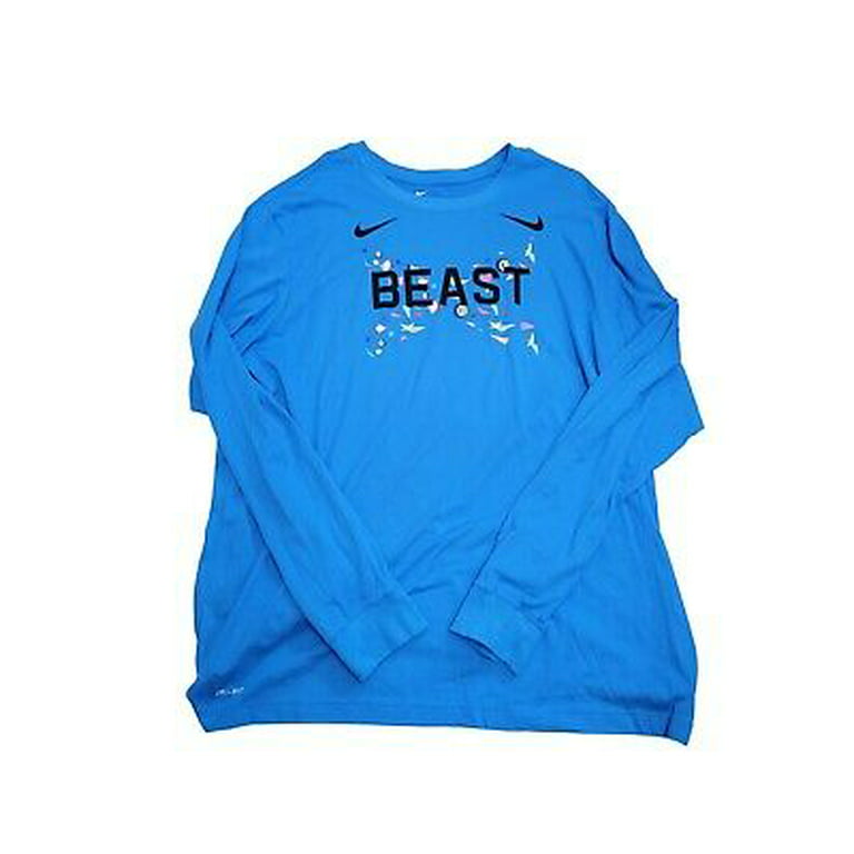 klint identifikation Populær Nike Beast Men's Dri-Fit Long Sleeve Shirt Size 3XL - Walmart.com