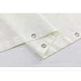 thumbnail image 4 of Waterproof Nylon Polyester Fabric Shower Curtain Liner by Home Bargains Plus, 70 x 108 Inch Extra Long, Ivory, 4 of 6