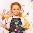 thumbnail image 3 of I Love My Dogs Art Kids Aprons for Girls and Boys,Adjustable Neck Strap Toddler Aprons for Kids Cooking Baking, 3 of 7