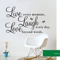 thumbnail image 5 of Clearance! Plertrvy Wall Stickers for Living Room Diy Wall Art Decal Decor for Bedroom Dining Room, Home Wall Stickers, (1X Wall Sticker), 5 of 9