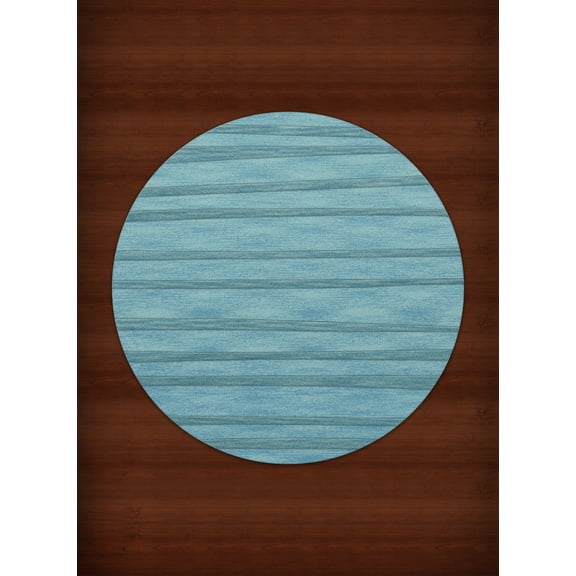 Dalyn Dover Area Rug DV16 Dv16 Peacock Stripes Lines 6' x 6' Round