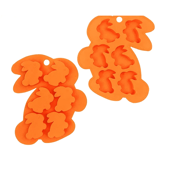 Easter Bunny Silicone Mold 2 PC