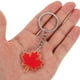 thumbnail image 4 of unbranded 4Ud Colgante Hoja De Arce Roja Para Llaves Y Maletas, 4 of 8