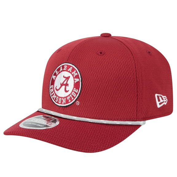 Men's New Era Crimson Alabama Crimson Tide COOLERA 9SEVENTY Rope Stretch-Snap Hat