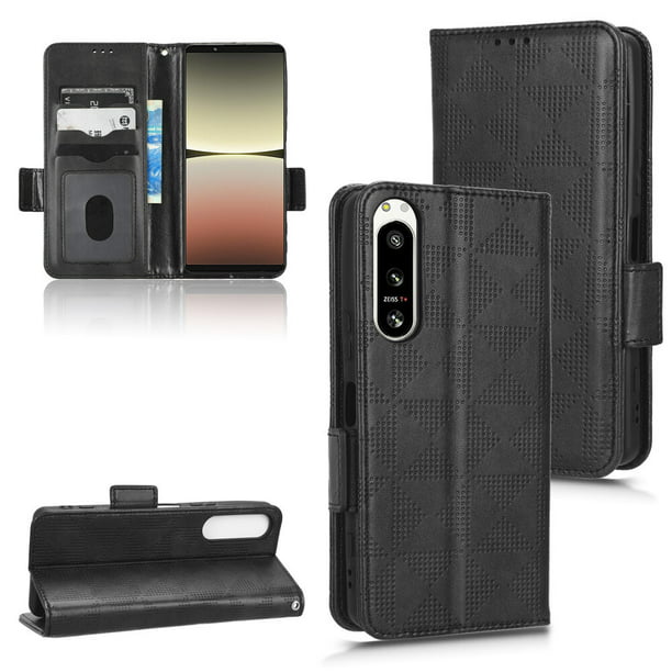 Sony Xperia IV Case , Leather Wallet Cover Magnetic Full Body Shockproof Stand Flip Case Sony Xperia 5 IV - Walmart.com