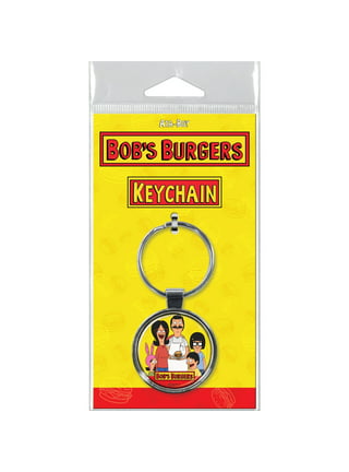 Bob's Burgers Lanyard ID Badge Holder Keychain Characters Bobs Tina Louise  Gene