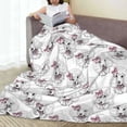 thumbnail image 6 of Fuzoiu Poodle Dog Print Ultra-Soft Micro Fleece Blanket,All Seasons Flannel Throw, Lightweight Blanket for Bed, Sofa, Couch, Movie Night, Camping, and Travel-50"x40", 6 of 7